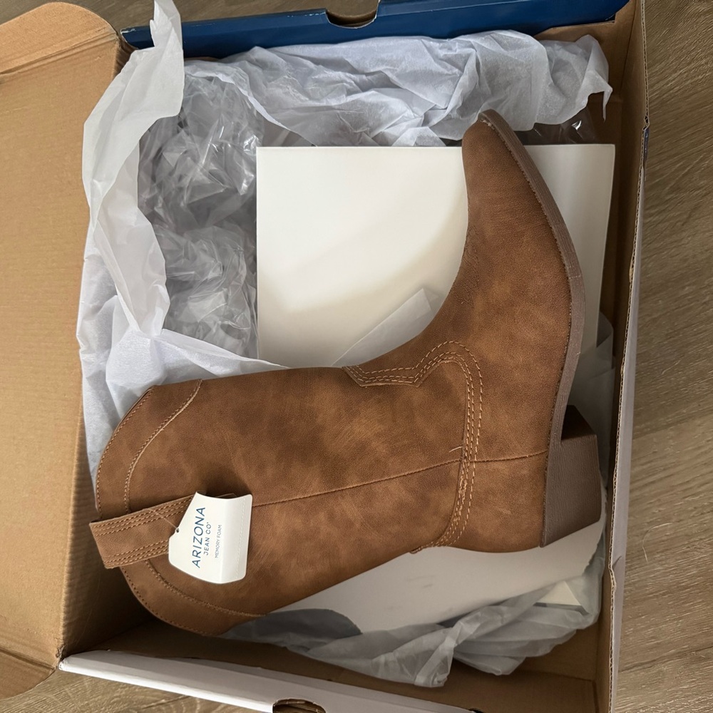 Arizona Brown Cowgirl Boots